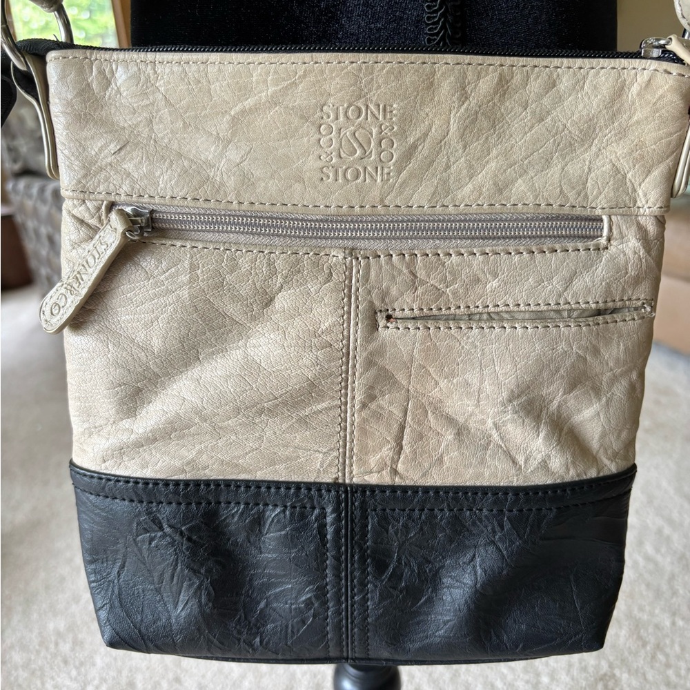 Stone & Co. Beige/Black Bag